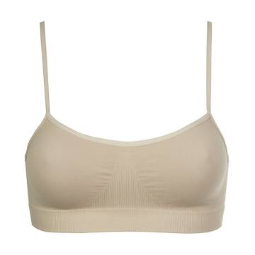 Бесшовный топ женский Giulia Cami Top на тонких бретелях, Naturale, размер L/XL Бесшовный топ женский Giulia Cami Top на тонких бретелях, Naturale, размер L/XL