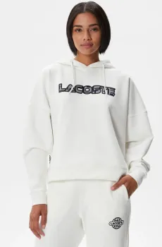 Женская белая толстовка Белый 40 Lacoste SF240606B
