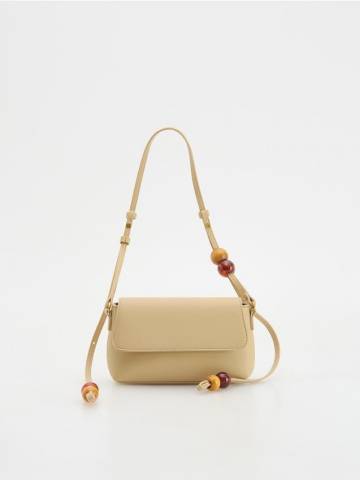 Reserved - LADIES` HANDBAG - пшеничний - 378CN-12X Reserved - LADIES` HANDBAG - пшеничний - 378CN-12X