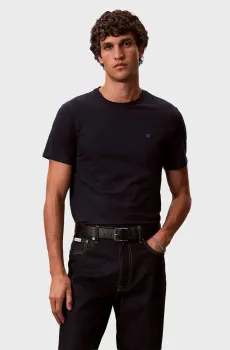 Мужская темно-синяя футболка SS SLIM Синий XL Calvin Klein LV04LC240G