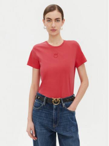 PINKO Футболка 100355 A2HN Червоний Regular Fit PINKO Футболка 100355 A2HN Червоний Regular Fit