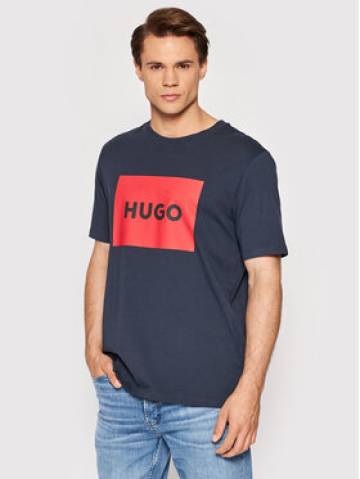 Hugo Футболка Dulive222 50467952 Cиній Regular Fit Hugo Футболка Dulive222 50467952 Cиній Regular Fit