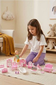 Іграшка – Меблеві аксесуари для гри в дім - рожевий