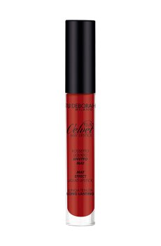 Жидкая матовая помада для губ Deborah Fluid Velvet Mat Lipstick, 14 Dark Red, 8 мл
