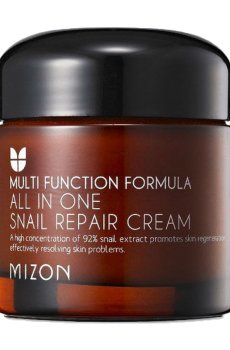 Крем для лица Mizon All in One Snail Repair Cream с муцином улитки, 75 мл