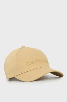 Мужская бежевая кепка MUST BB Бежевый ONESIZE Calvin Klein K50K511987