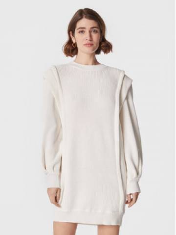 IRO Трикотажна сукня Lorely AR641 Білий Relaxed Fit IRO Трикотажна сукня Lorely AR641 Білий Relaxed Fit