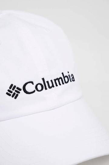 Кепка Columbia цвет белый с аппликацией 1766611.SS23-101 Кепка Columbia цвет белый с аппликацией 1766611.SS23-101