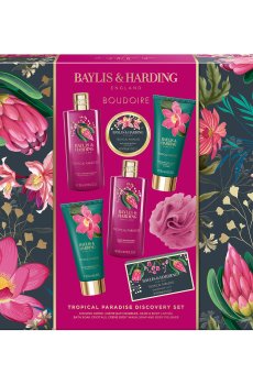 Подарочный набор Baylis & Harding Boudoire Tropical Paradise Luxury Pamper Gift Set, 7 продуктов