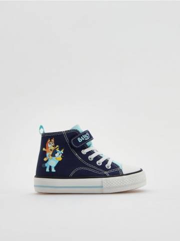 Reserved - Бавовняні кеди Bluey - темно-синій - 061EF-59X Reserved - Бавовняні кеди Bluey - темно-синій - 061EF-59X