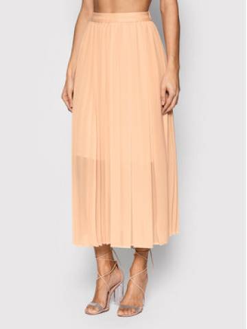 Sisley Спідниця в складку 493YL000J Оранжевий Regular Fit Sisley Спідниця в складку 493YL000J Оранжевий Regular Fit