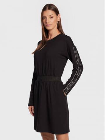 Liu Jo Повсякденна сукня TF2155 F0576 Чорний Regular Fit Liu Jo Повсякденна сукня TF2155 F0576 Чорний Regular Fit