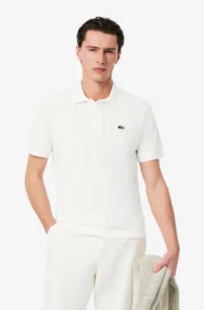 Мужское белое поло Белый L Lacoste PH9851001