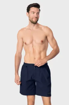 Мужские темно-синие плавательные шорты Синий M MARC&ANDRE MS26-07