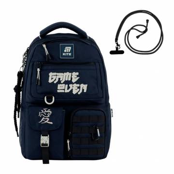 Рюкзак Kite Education teens Синій (K25-2587M-2) Рюкзак Kite Education teens Синій (K25-2587M-2)