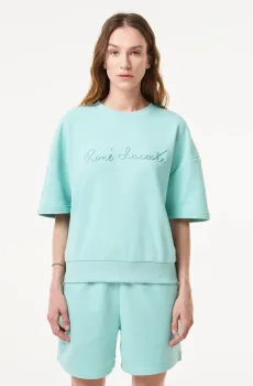 Женская зеленая толстовка Зеленый 38 Lacoste SF0409LGF