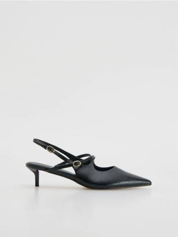 Reserved - Туфлі на підборах kitten - чорний - 053FF-99X Reserved - Туфлі на підборах kitten - чорний - 053FF-99X