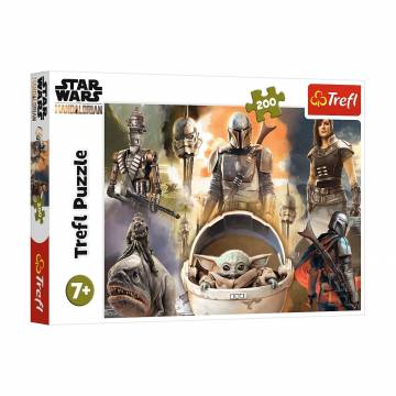 Пазлы Trefl Star Wars The Mandalorian Ready to Fight, 48*34 см, от 7 лет, 200 элементов (13276) Пазлы Trefl Star Wars The Mandalorian Ready to Fight, 48*34 см, от 7 лет, 200 элементов (13276)