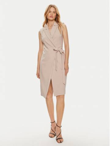 Imperial Коктейльна сукня ADOFHJZ Бежевий Slim Fit Imperial Коктейльна сукня ADOFHJZ Бежевий Slim Fit