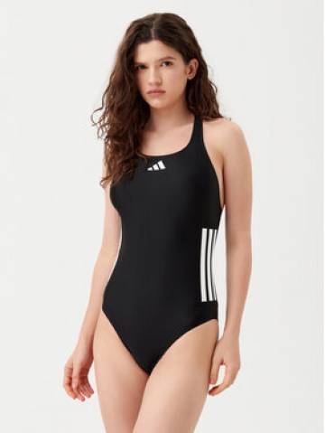 adidas Купальник 3-Stripes JN8118 Чорний adidas Купальник 3-Stripes JN8118 Чорний
