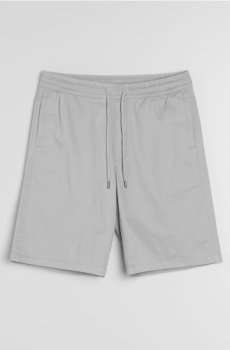 Шорти-джогери з тканини з додаванням бавовни - нюдовий