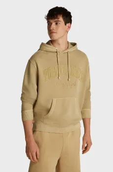 Мужское бежевое худи TJM RLX VINTAGE VARSITY Бежевый S Tommy Jeans DM0DM20263
