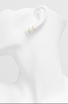 Позолоченные серьги EDBLAD Duo Pair 2 шт