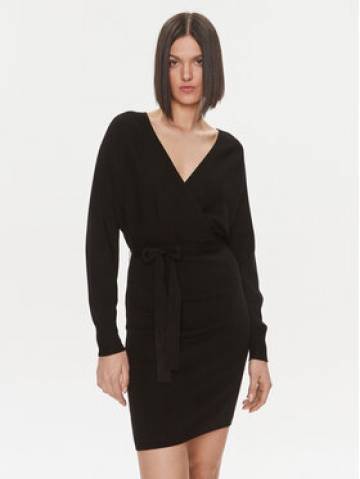 Liu Jo Трикотажна сукня 5F3031 MS49I Чорний Slim Fit Liu Jo Трикотажна сукня 5F3031 MS49I Чорний Slim Fit