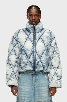 Женская джинсовая куртка W-HISTEL Разноцветный 36 Diesel A19389 0LKCP