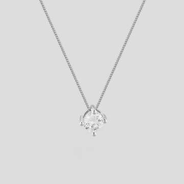 Серебряная подвеска Minimal 560361б Серебряная подвеска Minimal 560361б