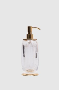 Хрустальный дозатор для жидкого мыла Elegance