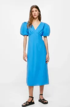 Женское голубое платье Голубой 36 SPRINGFIELD 7955259