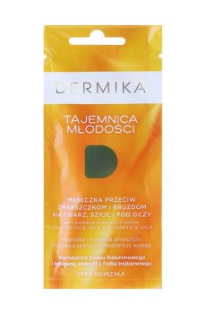 Маска для лица Dermika Тайна молодости против морщин и борозд, 10 мл