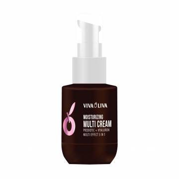 Увлажняющий мульти-крем для лица Viva Oliva Prebiotic + Hyaluron Moisturizing Multi Cream SPF 15, 75 мл Увлажняющий мульти-крем для лица Viva Oliva Prebiotic + Hyaluron Moisturizing Multi Cream SPF 15, 75 мл
