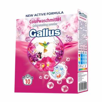 Стиральный порошок Gallus Professional Color для цветных вещей, 10 стирок, 650 г Стиральный порошок Gallus Professional Color для цветных вещей, 10 стирок, 650 г