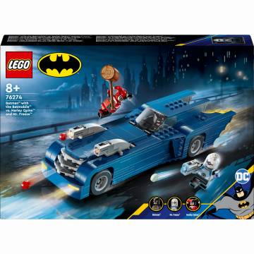 Конструктор LEGO DC Batman Бетмен на бетмобілі проти Харлі Квін і Містера Фріза (76274) Конструктор LEGO DC Batman Бетмен на бетмобілі проти Харлі Квін і Містера Фріза (76274)