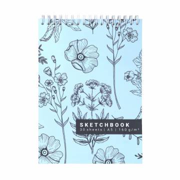 Блокнот 4Profi Colour Vibes Sketchbook Ice A5, 30 листов, 14.8*21 см (52034) Блокнот 4Profi Colour Vibes Sketchbook Ice A5, 30 листов, 14.8*21 см (52034)