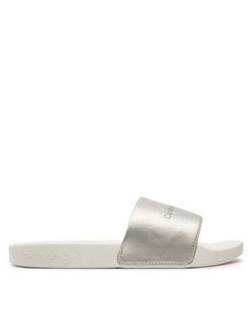 Calvin Klein Jeans Шльопанці Slide Ny Pearl YW0YW01243 Голубий Calvin Klein Jeans Шльопанці Slide Ny Pearl YW0YW01243 Голубий