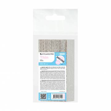 Сменные файлы для пилки прямой Staleks PRO Thin 22 papmAm 180 грит, 50 шт (DFC-22-180) Сменные файлы для пилки прямой Staleks PRO Thin 22 papmAm 180 грит, 50 шт (DFC-22-180)