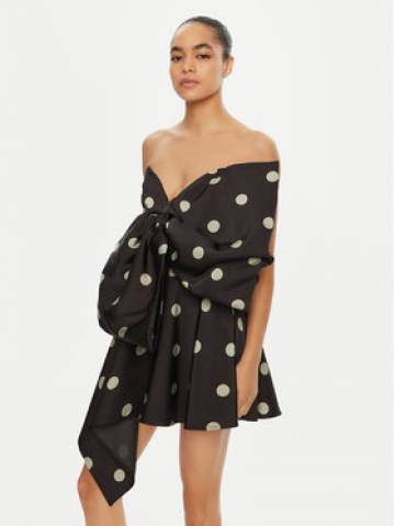 BARDOT Коктейльна сукня 59557DB1 Чорний Regular Fit BARDOT Коктейльна сукня 59557DB1 Чорний Regular Fit