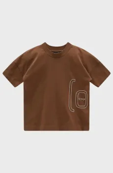 Женская коричневая футболка LOOSE FIT Коричневый XS CMP 35F4946-P711