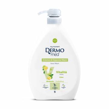 Жидкое крем-мыло для рук DermoMed Vitality Lime Hand Wash Бодрость, 1 л Жидкое крем-мыло для рук DermoMed Vitality Lime Hand Wash Бодрость, 1 л