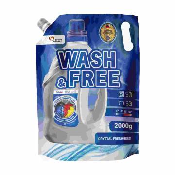 Универсальный гель для стирки Wash and Free Universal Washing Gel, 50 стирок, 2 кг