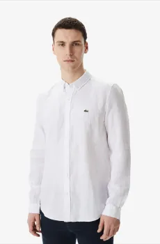 Мужская белая рубашка Белый 43 Lacoste CH0426L26B