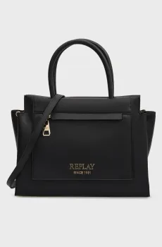 Женская черная сумка Черный ONESIZE Replay FW3868.000.A0500G