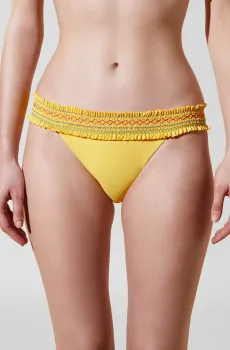 Женские желтые трусики от купальника DEESSE Желтый M Etam 6516729