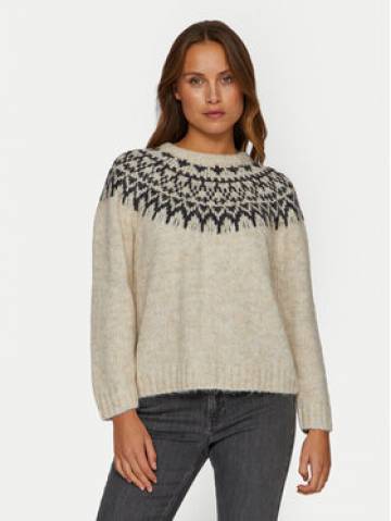 Vila Светр Ejla 14098853 Бежевий Regular Fit Vila Светр Ejla 14098853 Бежевий Regular Fit