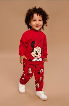 Трикотажні штани Minnie Mouse - червоний