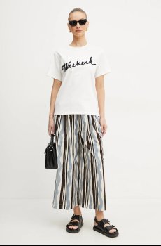 Хлопковые брюки Weekend Max Mara