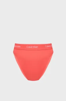 Женские коралловые трусики от купальника BRAZILIAN Коралловый L Calvin Klein LV00Q61131